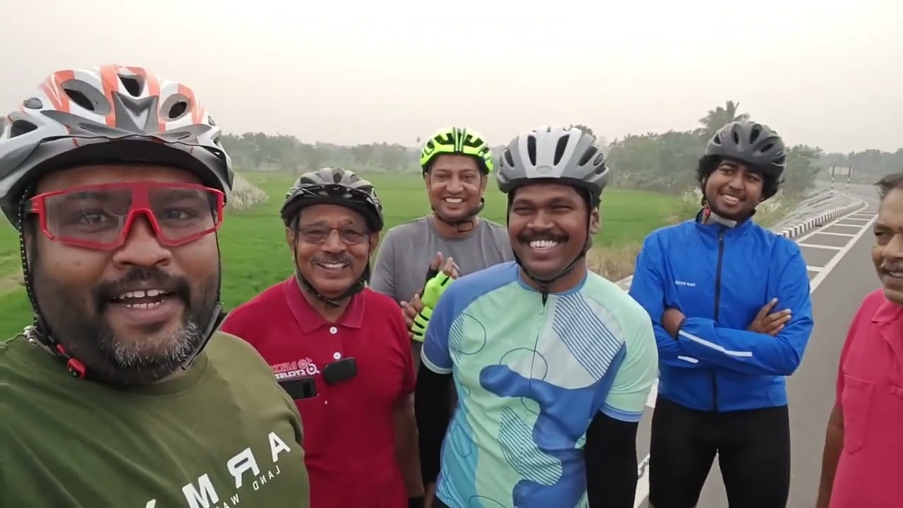 Delta Cyclists Thanjavur Chapter KMU Group Ride 
