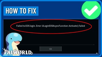 How to Fix Palworld Failed to EOS Login Error (FIXED)