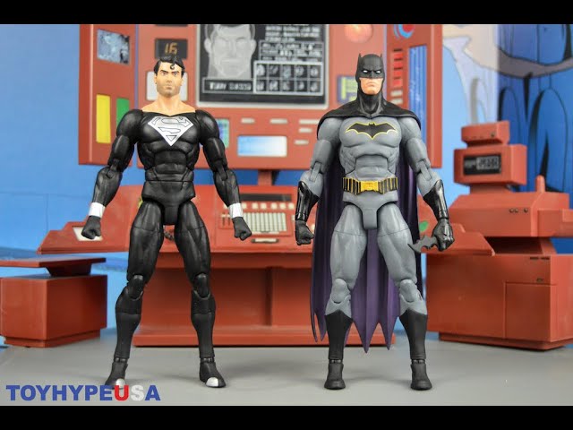 DC Direct DC Essentials Batman DC Rebirth Version 2 & Return Of Superman  Figures Review - YouTube