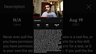 Copy of NEVER PULL FIRE ALARMS FOR FUN, NEVER TAMPER WITH FIRE ALARM EQUIPMENT