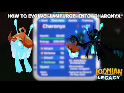 How to Get Wispur, Lampurge & Charonyx In Loomian Legacy! 