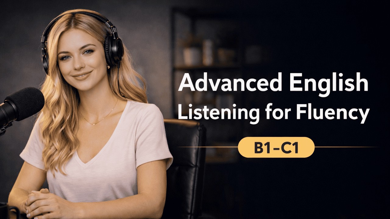 Improve Your English Fast — Advanced Listening Practice (B1–C1)