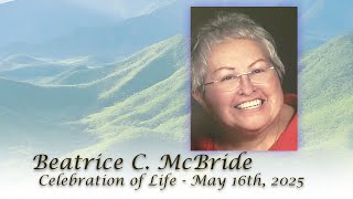 Thumbnail Beatrice McBride - Celebration of Life