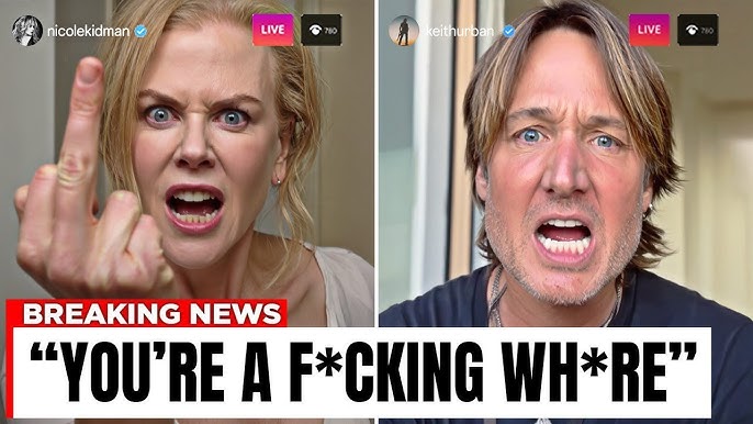 Nicole Kidman CONFRONTS Keith Urban On IG Live Over Their Divorce! - YouTube