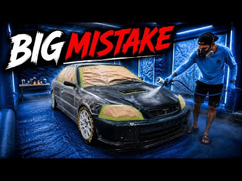 Prepping My Civic for Y2K SHOW CAR Paint