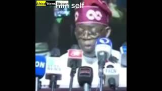 #Tinubu first speech