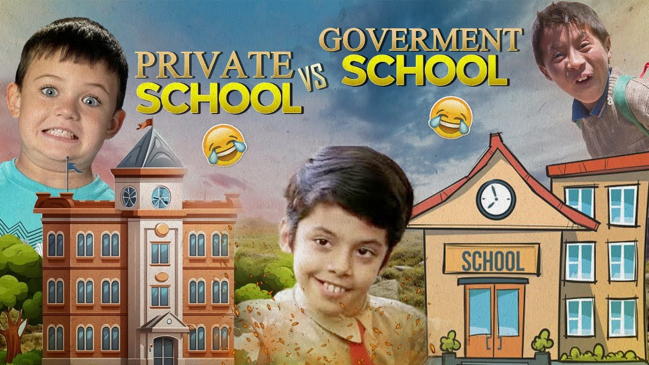 Goverment School Vs Private School | DS ZONE - YouTube