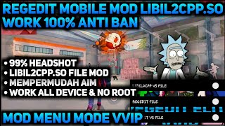 BARU!! LIBIL2CPP.SO FREEFIRE MOD AUTO HS + APLIKASI REGEDIT MOBILE VVIP 100% WORK ANTI BANNED!!
