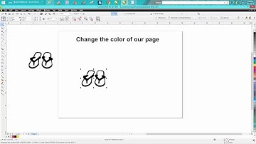 Corel Draw Tips & Tricks Change the Color of your page workspace