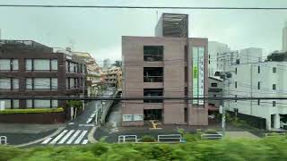 【車窓展望】JR東日本 山手線 E235系0番台12編成 外回りが目黒-五反田間を走行 2026.6.21 7:18