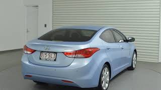 2011 Hyundai Elantra MD Premium Blue 6 Speed Sports Automatic Sedan