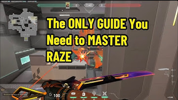 The ONLY GUIDE You Need to MASTER RAZE #valorant #raze #icebox #razeiceboxguide #valorantclips
