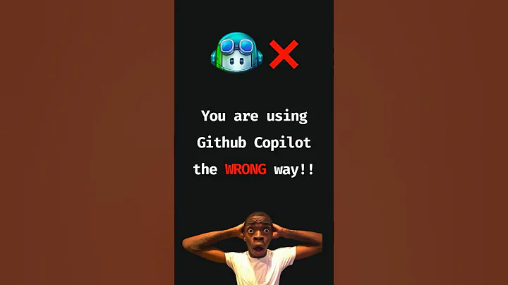 You Are Using GitHub Copilot The Wrong Way 😱❌!!