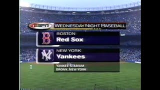 May 23, 2001-Red Sox vs. Yankees (ESPN)