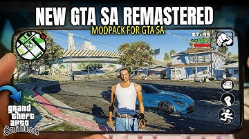 NEW! GTA SA Remastered 4K with SADOX on Mobile (Android) 2025 🔥