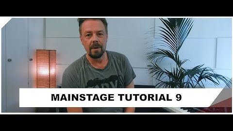 Apple MainStage Tutorial 9 - How to connect a different keyboard