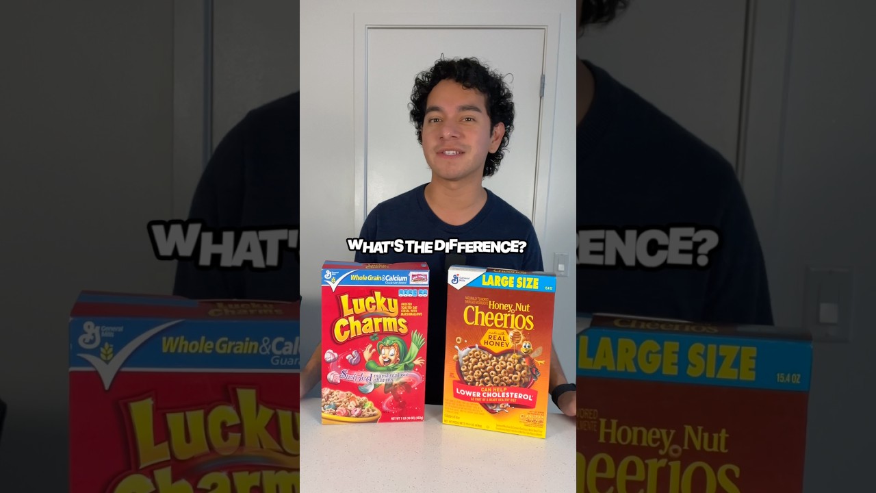 Cereal from different decades 😳