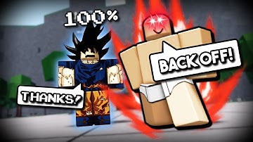 SAVING The Weakest Dummy in Roblox The Strongest Battlegrounds