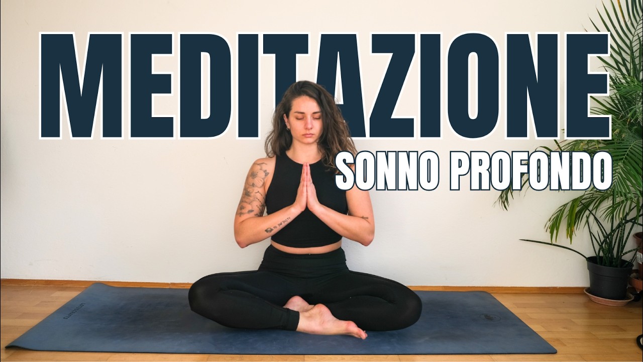 10 MIN MEDITAZIONE GUIDATA PER DORMIRE | Sonno profondo | Rilassamento ...