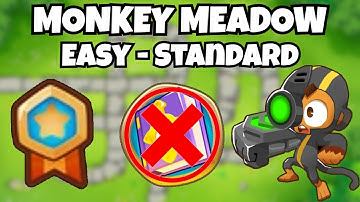 Monkey Meadow | Easy - Standard | No Monkey Knowledge | BTD6 Guides