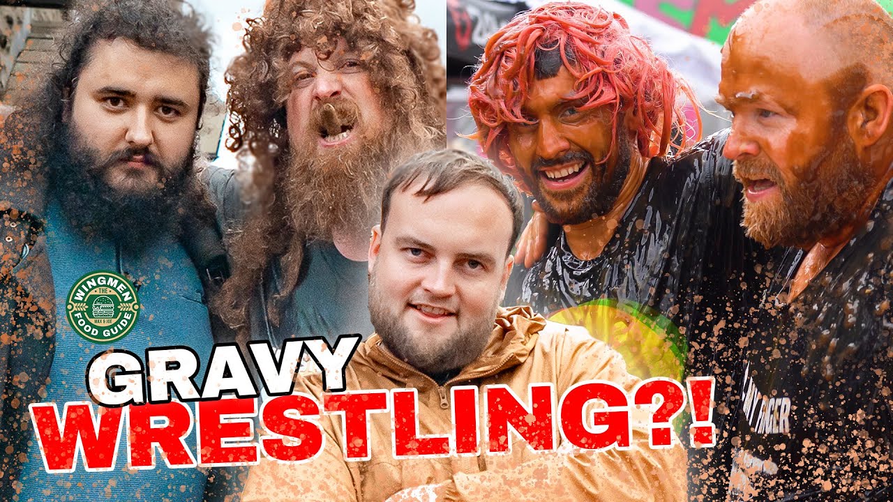 We Get SAUCY at The World Gravy Wrestling Championships YouTube