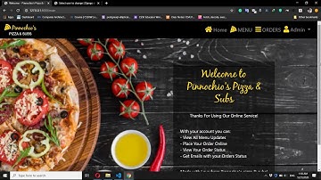 CS50 Project 3 - Pinnochio Pizza & Subs