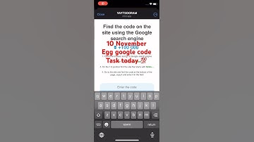 Yaytsogarm google code task 10 November egg google code today #ytshorts #shortsfeed #fyp