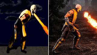 Evolution of Scorpion's Fire Breath (1992-2026)