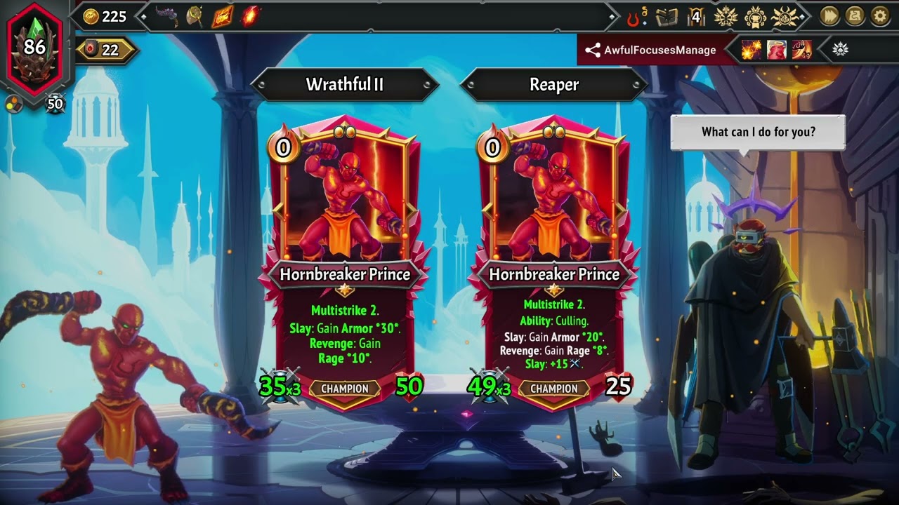 (monster train 2) probably should have brought something to deal with dominion...