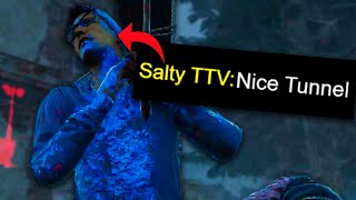 Salty Streamer Comes Into My Twitch Chat - Dead by Daylight