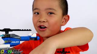 Unboxing Fun with CKN - LEGO City - Mountain Police Headquarters and Mountain Arrest - Full Video