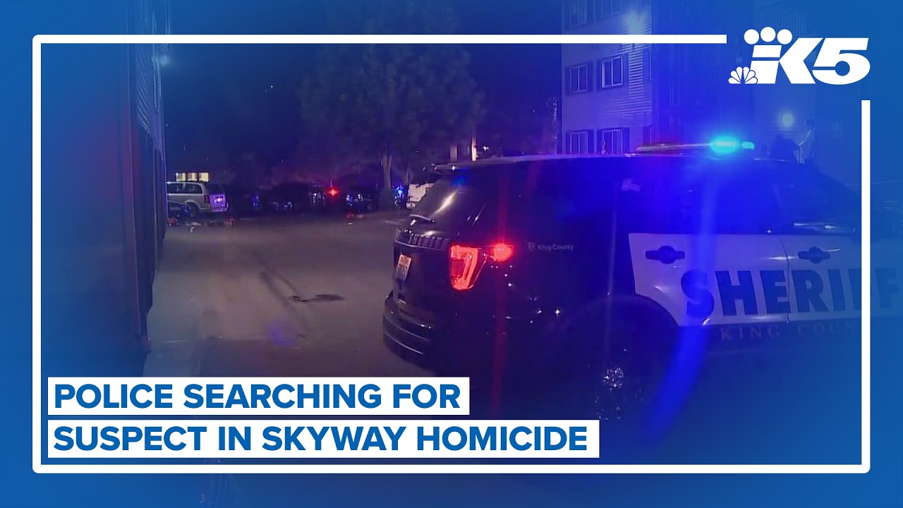 Police searching for clues in Skyway homicide - YouTube
