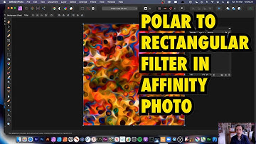 How To Polar To Rectangular Filter In Affinity Photo Tutorial | Graphicxtras