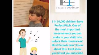 Perfect pitch training for kids