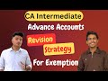 Advance Accounts Revision Strategy May 26 !! Aggregate + Exemption ❤️🔥😀📚
