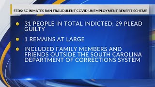 South Carolina prison inmates led ring that obtained $5 million in fraudulent COVID-19 unemployment