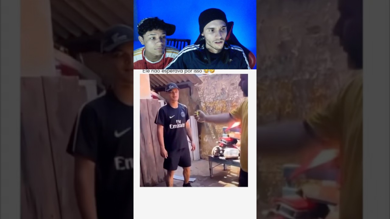 Ele não espera por isso 😂