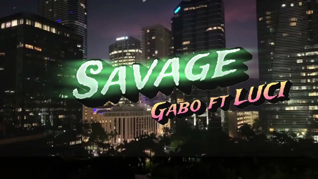 Watch Savage - Gabo ft. LUCI (Official Visualizer) on YouTube Watch Savage - Gabo ft. LUCI (Official Visualizer) on YouTube