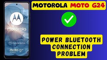Motorola Moto G24 Power Bluetooth connection Problem || How to solve bluetooth not connecting issue