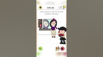 Brain Test 4 Level 206 Best Solution | Brain Test Solution Walkthrough