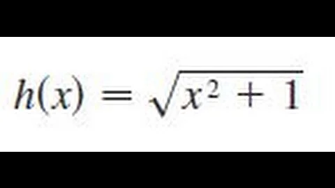 y = sqrt(x^2 + 1), Find the first and second derivatives of the function.
