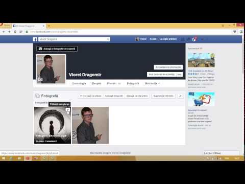 Fotografiile de pe facebook nu se sterg