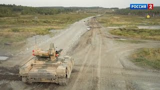 Стрельба из БМПТ-72 "Терминатор" Стрельба из БМПТ-72 "Терминатор"