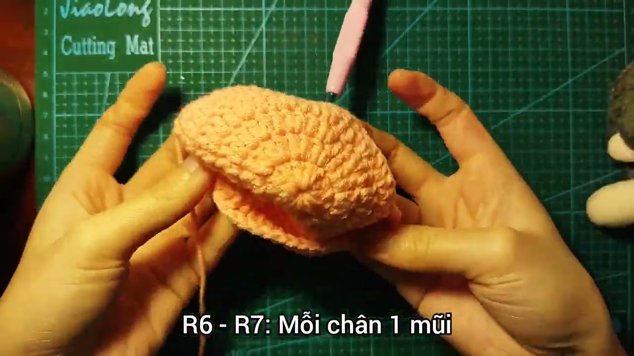 Móc mũ bonnet cho doll 10cm