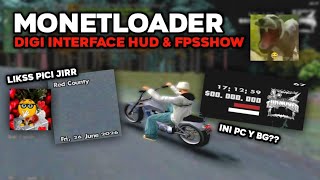 SHARE MOD HUD DATE TIME  LOCATION AND FPS SHOW FOR GTA SAMP ANDROID ASELI MAKIN LAIKSS JIR