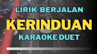 Karaoke Kerinduan Rhoma Irama Nada Duet