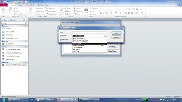 Microsoft Access 2010. Membuat Menu Dengan "SWITCHBOARD MANAGER" DAN  "PEMBUATAN STARTUP"