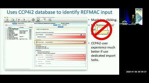 CCP4 SW2020 - Whats new - Improved Validation and deposition in CCP4i2 - speaker: Huw Jenkins
