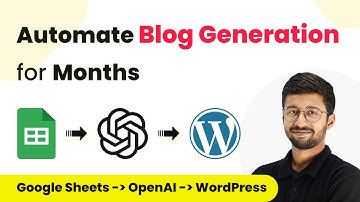 How to Automate Blog Generation for Months | Automate WordPress Blogs