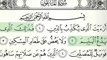 سورة الماعون الشيخ هاني الرفاعي